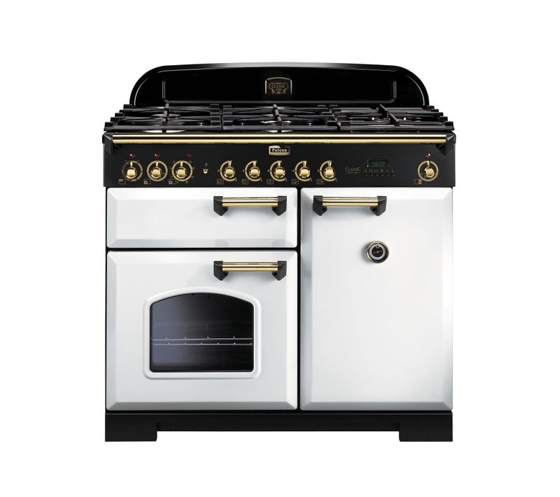 Piano de cuisson FALCON CDL100DFWH/B Mixte 100 blanc