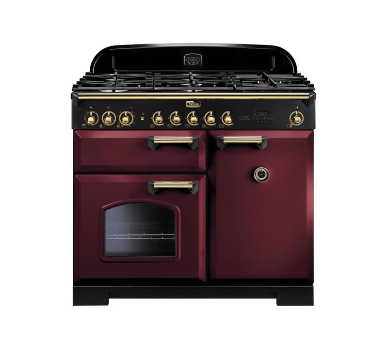 Piano de cuisson FALCON CDL100DFCY/B Mixte 100 rouge