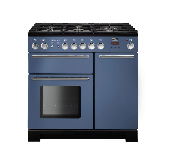 Piano de cuisson mixte FALCON INF90DFSB 90cm Roche bleue