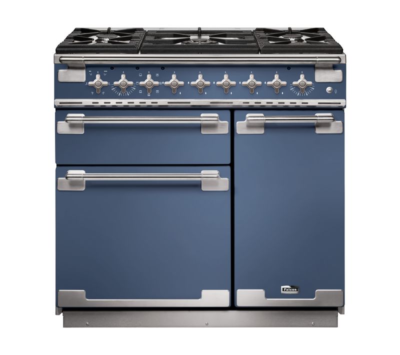 Piano de cuisson Mixte FALCON ELS90DFSB 90cm Roche bleue