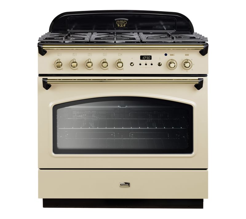 Piano de cuisson mixte FALCON CLAS90FXDFCR 90cm Crème