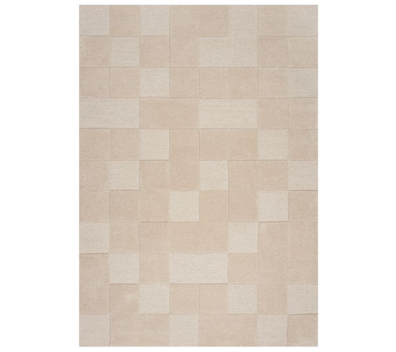 Tapis En Laine Checkerboard - 120x170cm