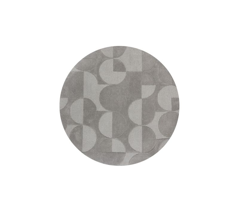 Tapis En Laine Rond Gigi - 160x160cm