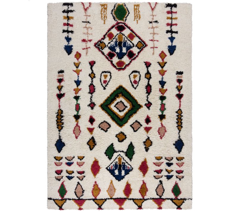 Tapis Berbere 100% Laine Fes - 120x170cm