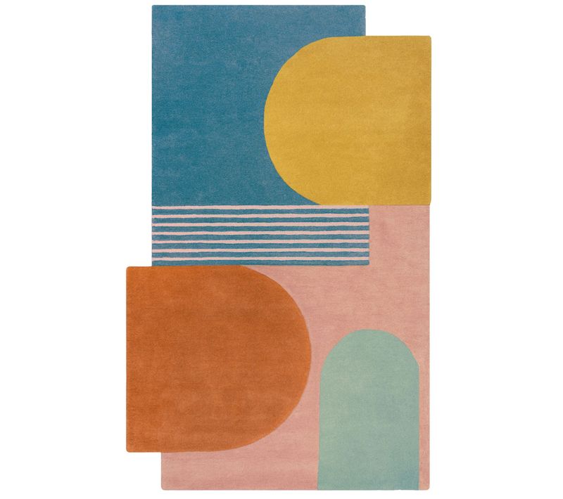 Tapis Pure Laine Lozenge - 120x180cm