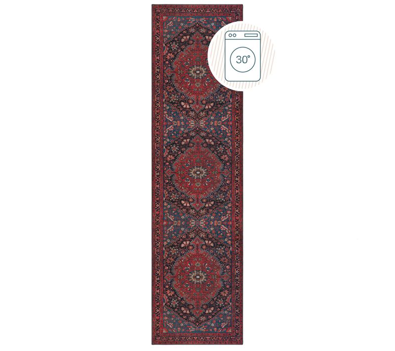 Tapis Lavable De Couloir  Medallion - 60x230cm