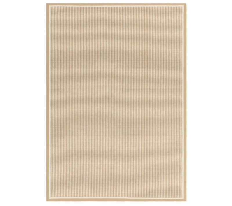 Tapis De Salon Moderne Laine Et Jute Roka 160 X 230 Cm