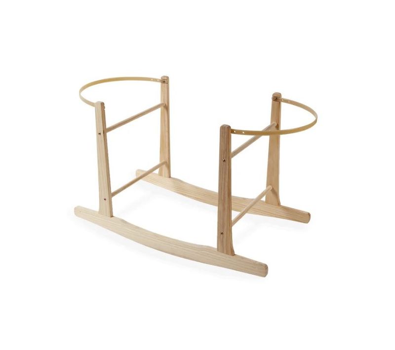 Pieds De Chaise à Bascule Pour Moïse Bois Beige 60x30/33,5x70/83,5cm