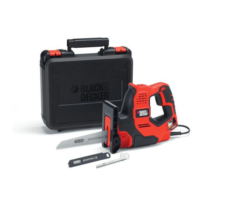 Scie Sabre Filaire Scorpion Autoselect 500w Noir Et Orange