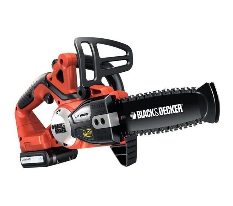 Scie Élagueuse Électrique Sans Fil + Batterie 2ah + Chargeur - Gkc1820l20-qw - 18v - Chaîne 20cm