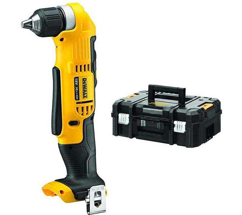 Perceuse-visseuse D’angle 18v Dcd740nt Xr (sans Batterie Ni Chargeur) + T-stak - Dewalt - Dcd740nt-x
