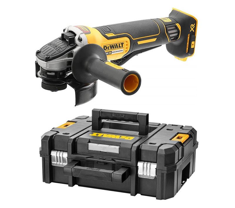 Meuleuse 18v Xr (sans Batterie Ni Chargeur) En Coffret T-stak - Dewalt - Dcg406nt-xj