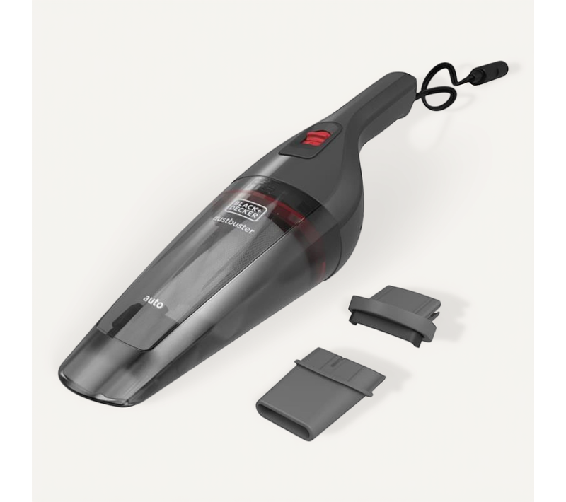 Aspirateur à Main Dusbuster Auto Black+decker - Nvb12av-xj - Spécial Voiture - Allume-cigare
