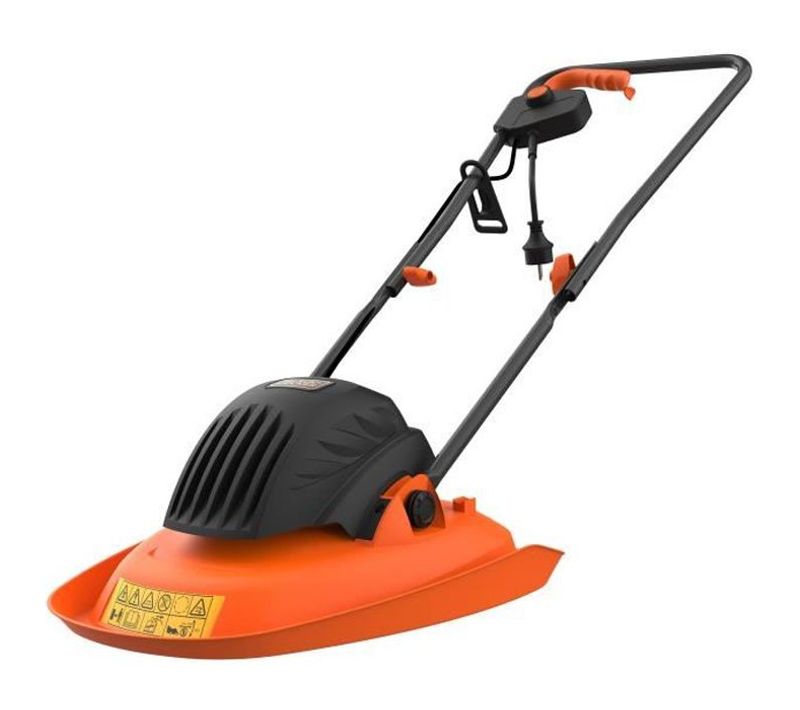 Tondeuse Électrique Sur Coussin D'air Black Et Decker Bemwh551-qs - 1200 W - 30 Cm - 6 Lames