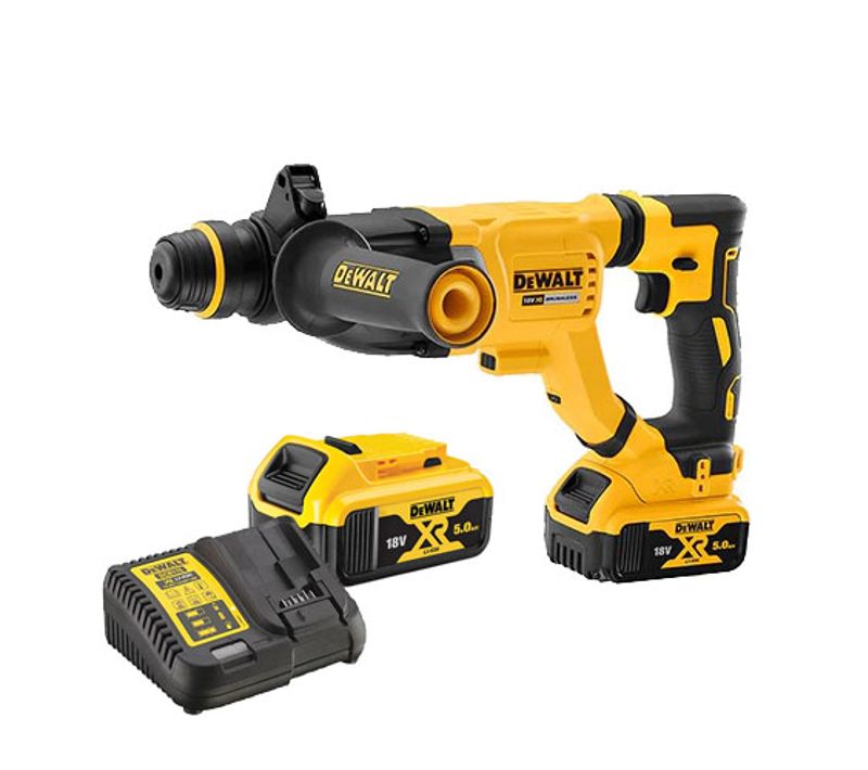 Perforateur Sds Plus 18v Brushless Xr 3j + 1 Batterie Xr 5ah + Chargeur + Coffret T_stak - Dewalt -