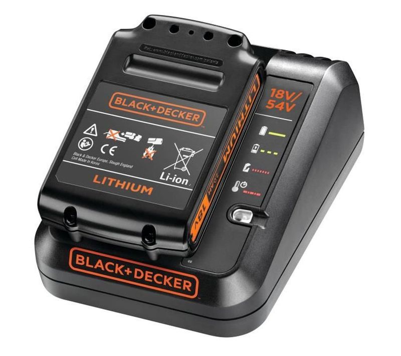 Kit Batterie 18v 2 Ah Li-ion + Chargeur Induction - Recharge 60 Min