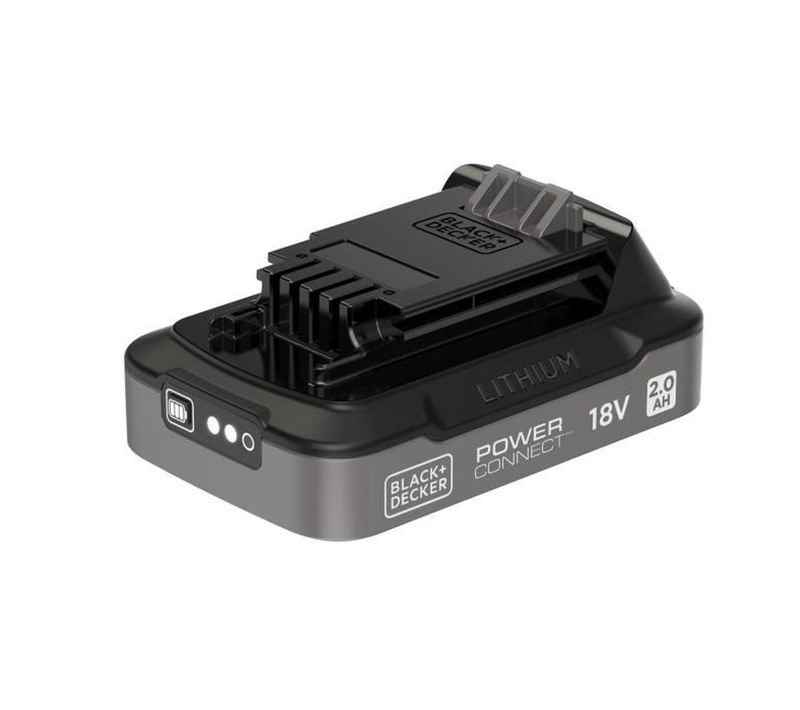 Batterie 18v Li-ion 2,0 Ah Power Connect à Connexion Coulissante
