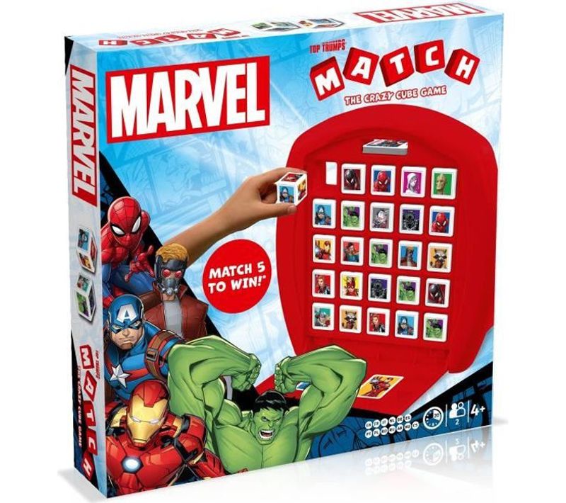 Jeu De Société Marvel Match À Partir De 4 Ans