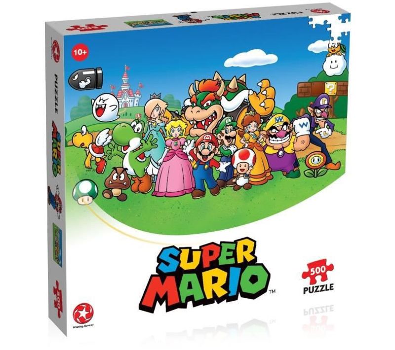 Super Mario And Friends Puzzle 500 Pieces