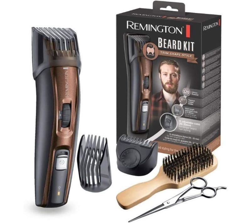 Tondeuse Barbe Avec Lames Titane Auto-affûtées, 9 Hauteurs Et Autonomie 90 Min