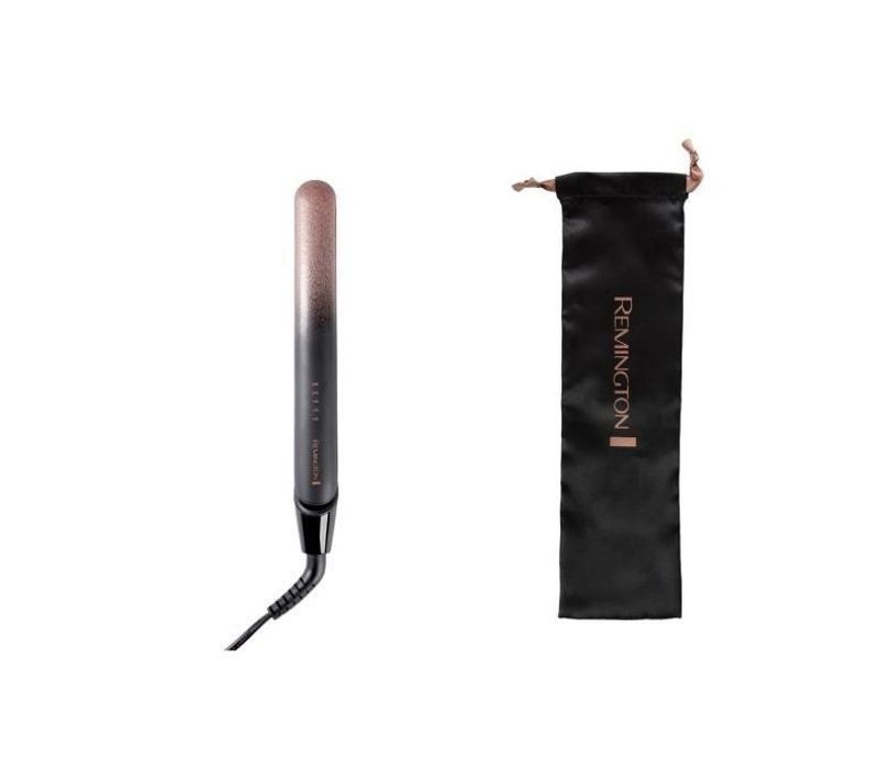 Lisseur Remington S5305 Rose Shimmer - 5 Températures 150 à 230°c – Chauffe Rapide – Arret Automatiq