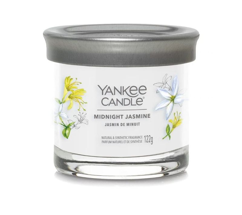 Bougie Signature Jasmin De Minuit Petit Modèle En Verre