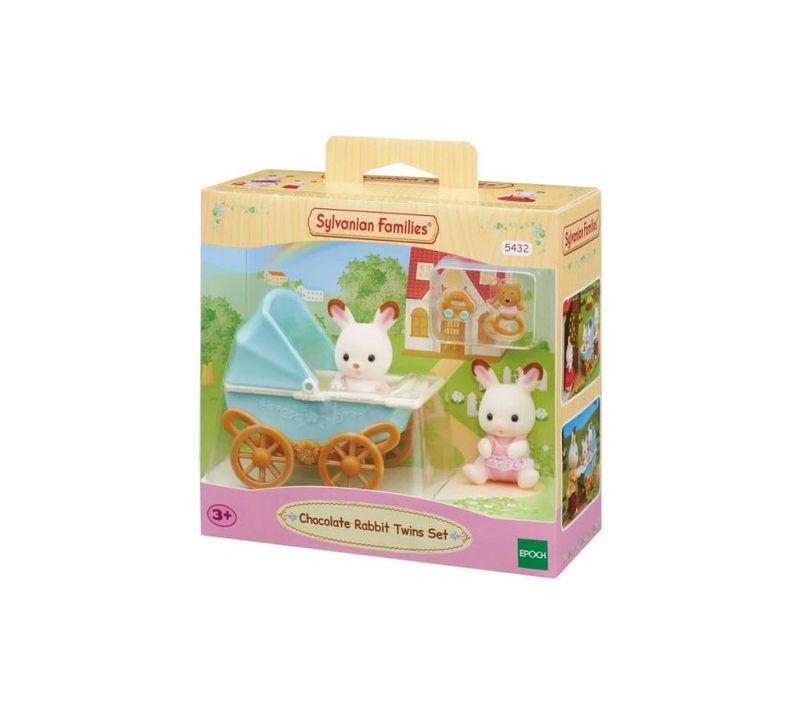Les Jumeaux Lapins Et Poussette Double
