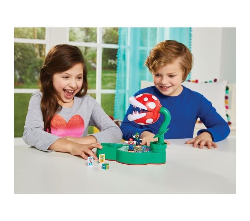 Jeu De Société Epoch 7357 Super Mario Piranha Plant Escape