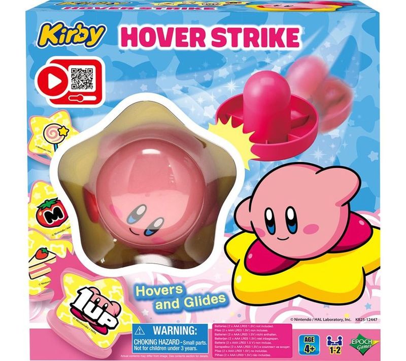 Kirby Hover Strike - Jeu D'adresse Familial 2–4 Joueurs Dès 4 Ans