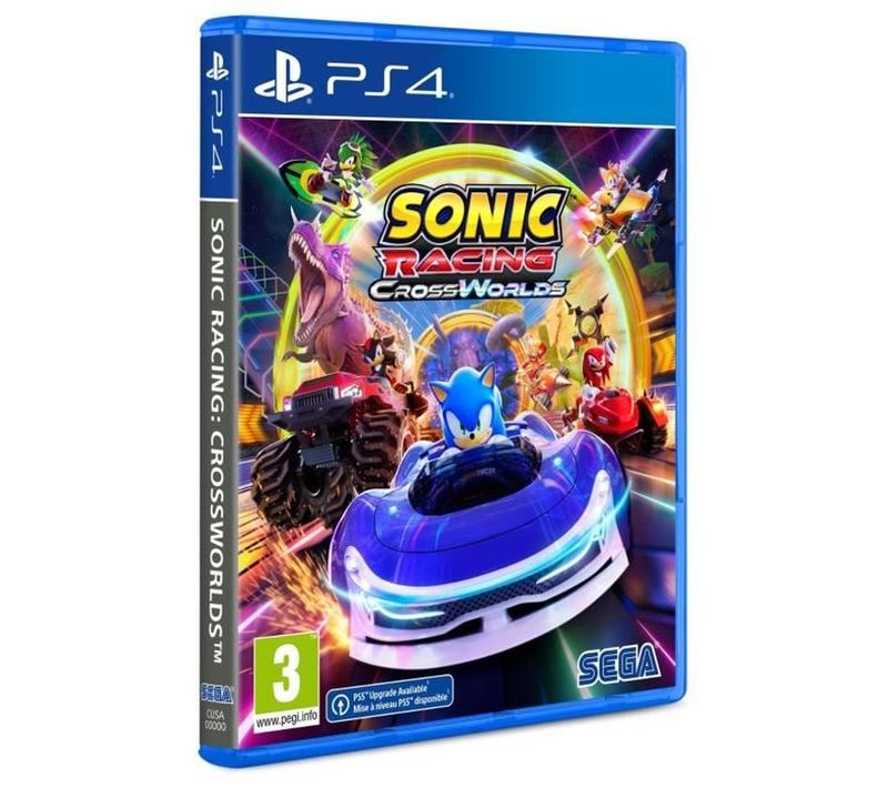 Jeu Ps4 De Course Sonic Racing : Crossworlds Edition Standard