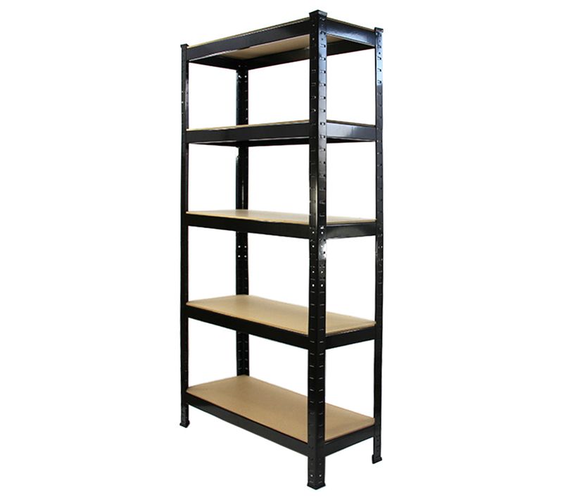 1 Rayonnage De Stockage En Acier Robuste À 5 Niveaux Garage Et Entrepôt 75 Cm