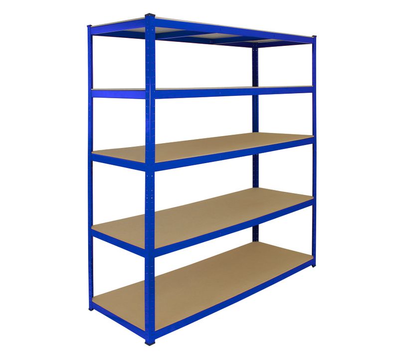 Monster Racking - Rayonnage T-rax Bleu 160cm X 60cm X 180cm
