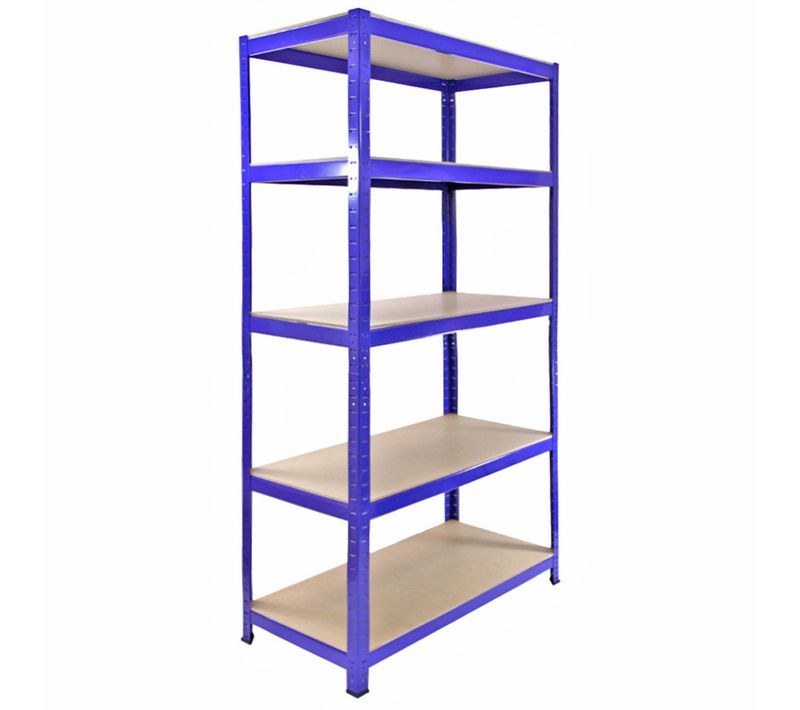 Monster Racking - 10 Rayonnages T-rax Bleus 90cm X 45cm X 182,5cm