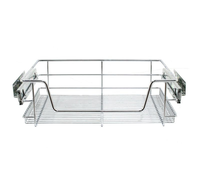 2 Paniers Coulissants Pour Placard De Cuisine De 60cm
