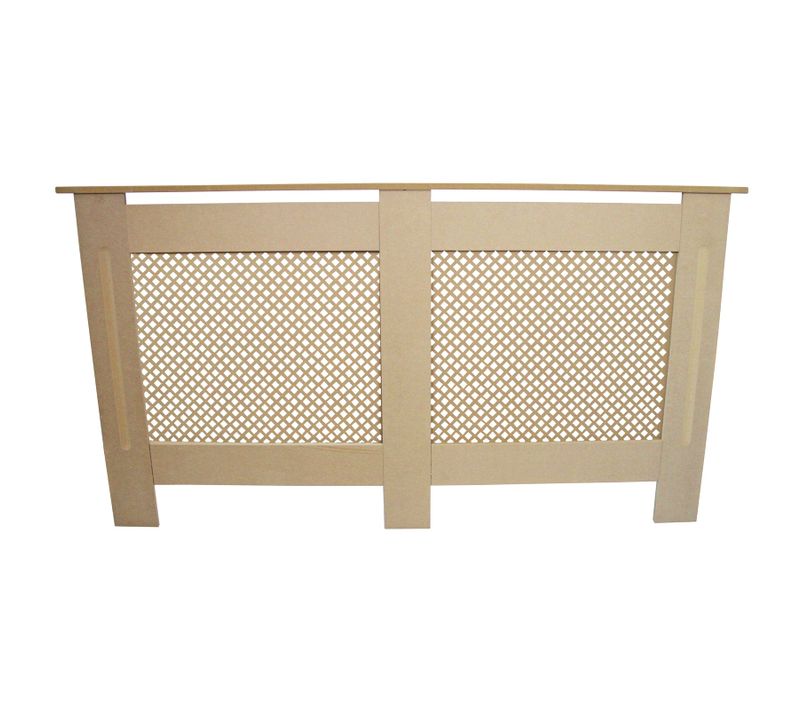 Cache-radiateur Couverture Couvercle Mdf 151.5x82cm Brosse Gratis Personalisable