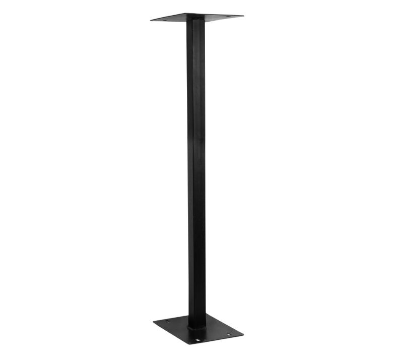 Piédestal En Fer Pour Boîte Aux Lettres 105 X 28 X 20 Cm Capacité Max 21kg