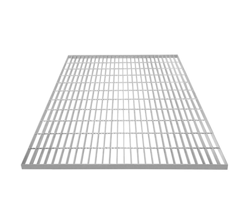 Grille Caillebotis Acier Galvanisé 1100 X 1000mm Min 260gr/m² Maille 32 X 100 Mm