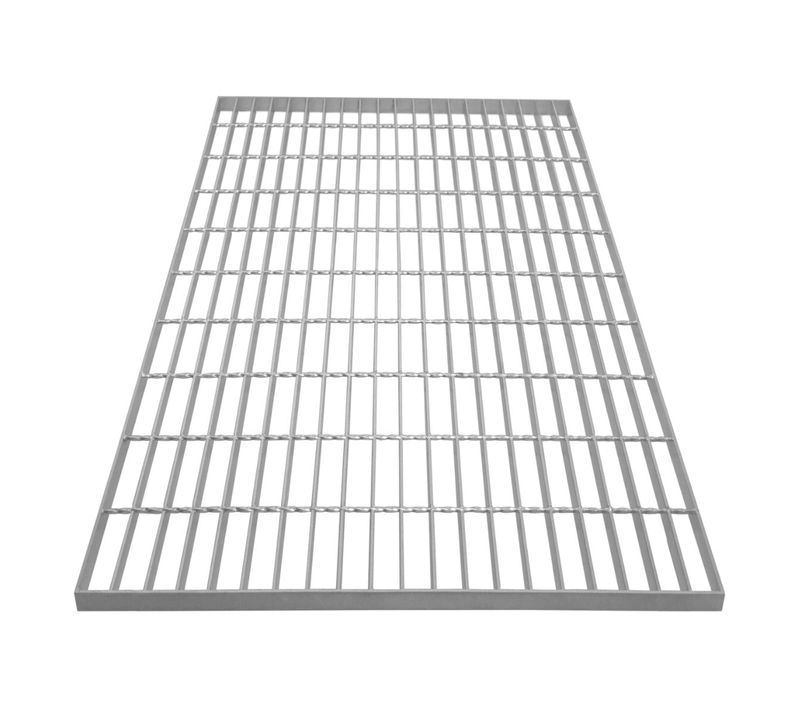 Grille Caillebotis Acier Galvanisé 1000 X 700mm Min 260gr/m² Maille 32 X 100 Mm