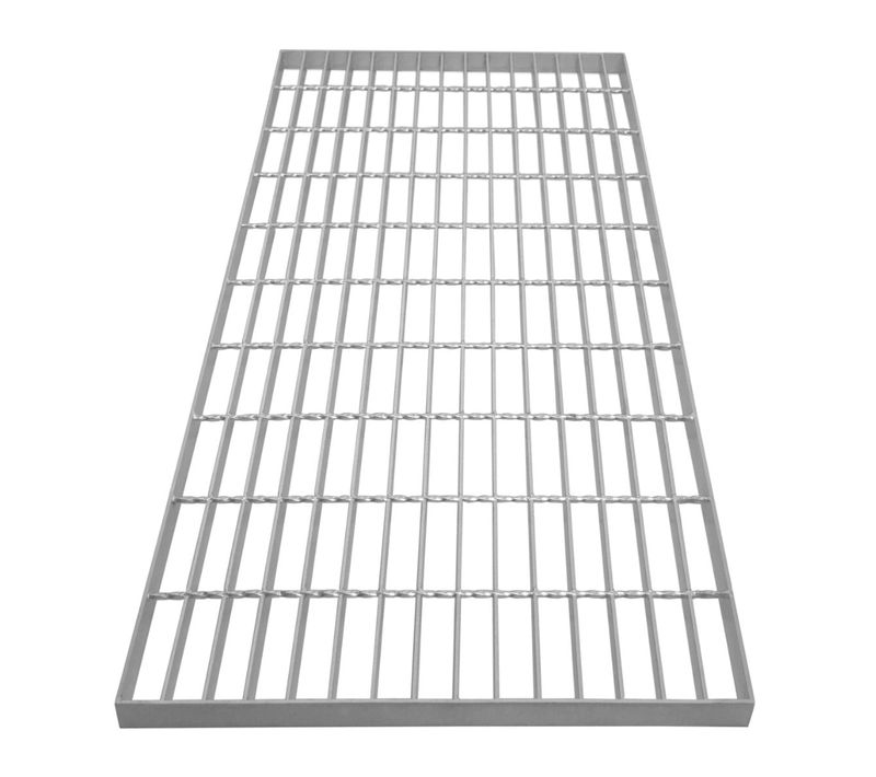 Grille Caillebotis Acier Galvanisé 1000 X 500mm Min 260gr/m² Maille 32 X 100 Mm