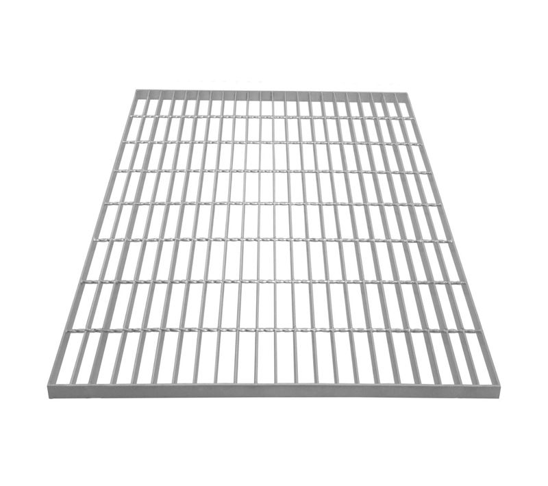 Grille Caillebotis Acier Galvanisé 800mm X 800mm Min 260gr/m² Maille 32 X 100mm