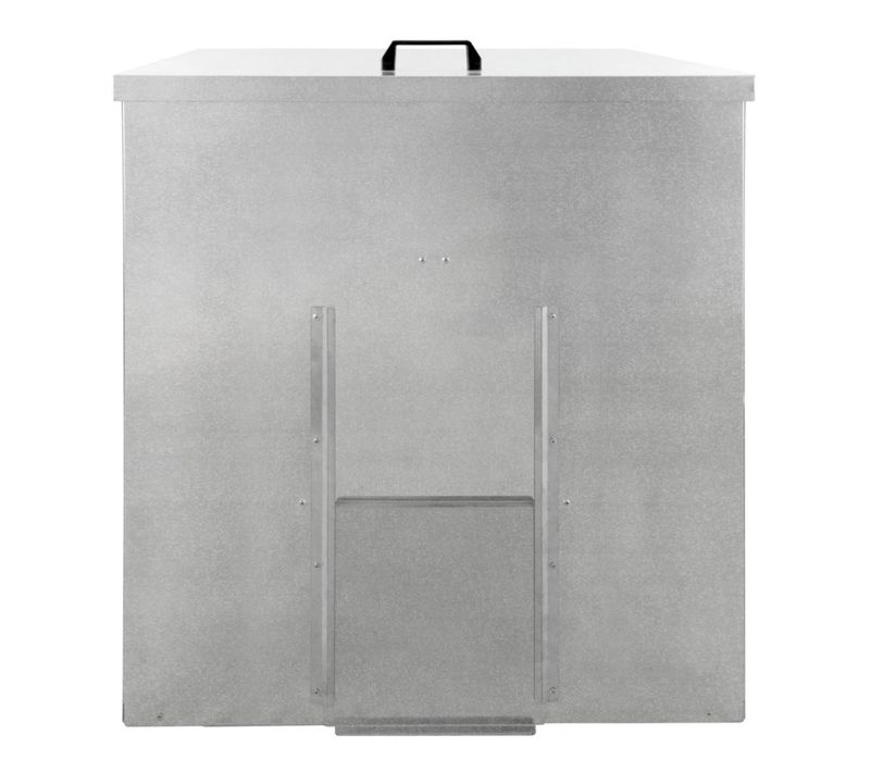 Conteneur À Charbon Premium - 250 Kg/390 L - Robuste Et étanche