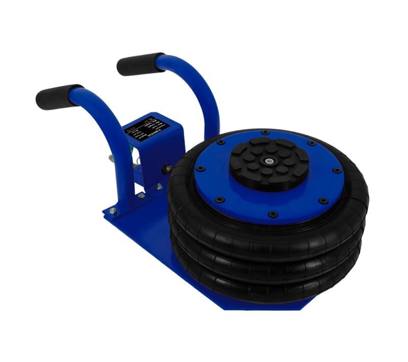 Cric Pneumatique 3,5t / 3500kg - Acier - Capacité De Levage De 16,5 À 40 Cm