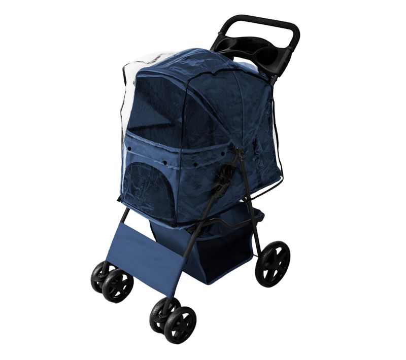 Poussette Pour Animal De Compagnie – Bleu