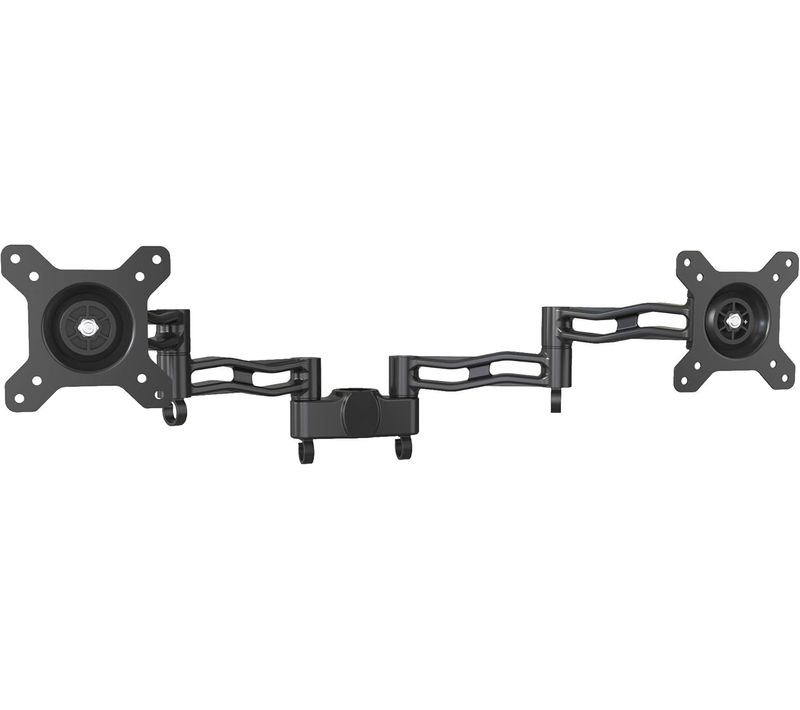 Dm35p2 Bras Pour 2 écrans - Equivalent Du Dm352 Sans Potence - Compatible Avec Les Potences Duronic