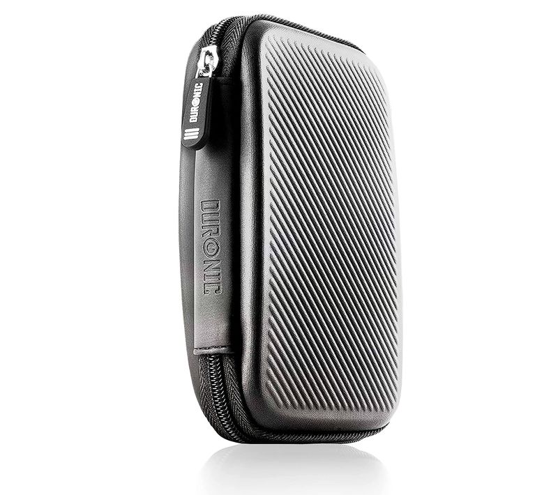 Hdc2 Gy Etui De Protection Semi Rigide Pour Disque Dur, Gps - Gris - Eva Antichoc - 11 X 15 Cm