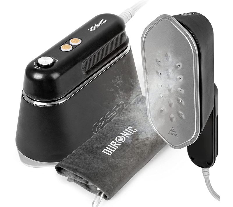 Fer À Repasser De Voyage - Utilisation Horizontale Et Verticale - 2 Fonctions Vapeurs - Hs90