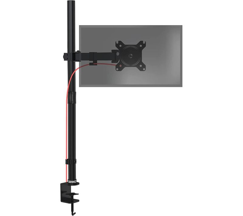 Dmt151x2 Bras Pour Moniteur D'ordinateur - Support D'écran PC Articulé Avec Potence 100 Cm