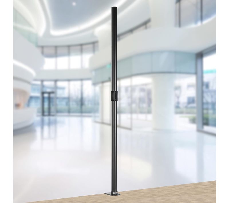 Pole Potence Dmt100 100 Cm Pour Support D'écrans - Compatible Avec Toutes Les Gammes Duronic
