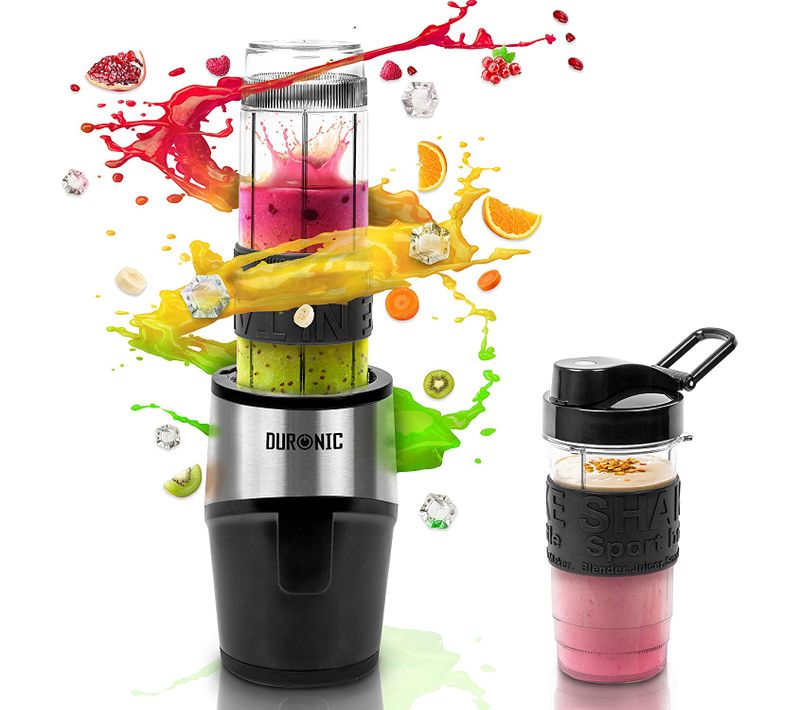 Mini Blender 500w - 570 Et 400 Ml Sans Bpa Smoothie Shake Jus De Fruits Cocktail - Bl520