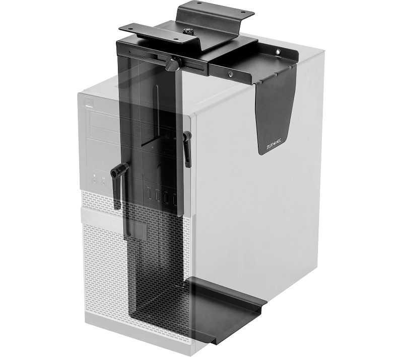 Support Pour Tour D'ordinateur Pivot À 360° Hauteur Ajustable28-48,5cm Duronic Dmhd1